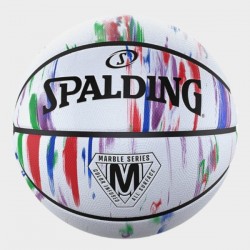 SPALDING Marble Series Rainbow Rubber Basketball