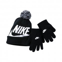 NIKE NAN SWOOSH POM BEANIE