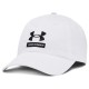 UNDER ARMOUR Branded Hat-WHT