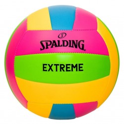 SPALDING EXTREME YELLOW GREEN PINK BLUE VOLLEYBALL