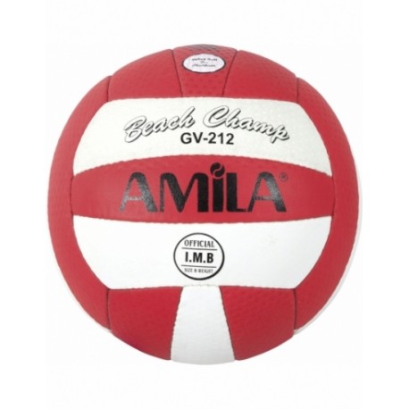 AMILA GV-212 Red Μπάλα Beach Volley Νο5